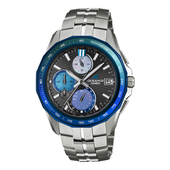 【新品】CASIO　腕時計 オシアナス マンタ Indigo Ocean 阿波藍 限定モデル　OCW-S7000AP-1AJF