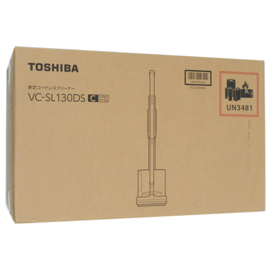 【新品】TOSHIBA　コードレスクリーナー トルネオ コードレス　VC-SL130DS(C)　シフォンベージュ
