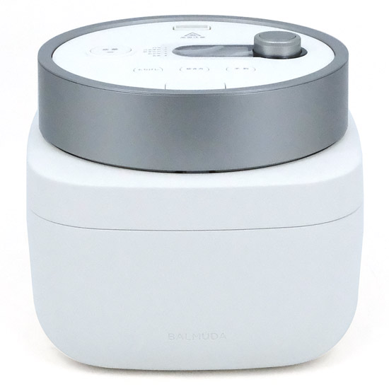 【新品】【新品(開封のみ・箱きず・やぶれ)】 BALMUDA　3合炊き電気炊飯器　The Gohan K08A-WH　ホワイト