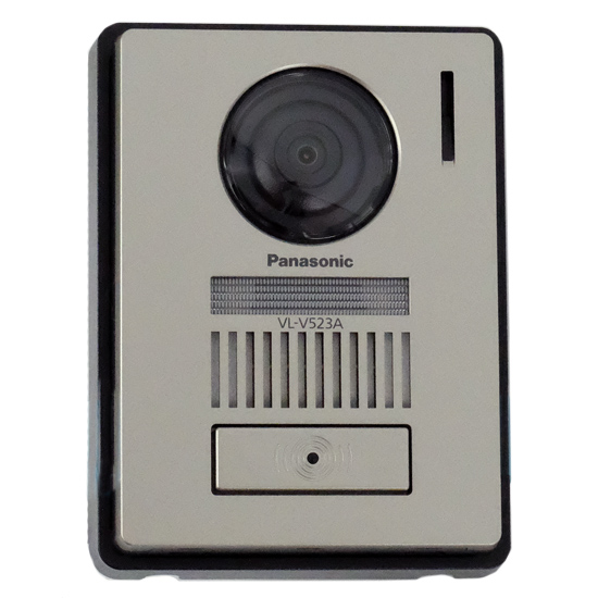 【新品】【新品(開封のみ・箱きず・やぶれ)】 Panasonic　カラーカメラ玄関子機　VL-V523AL-N