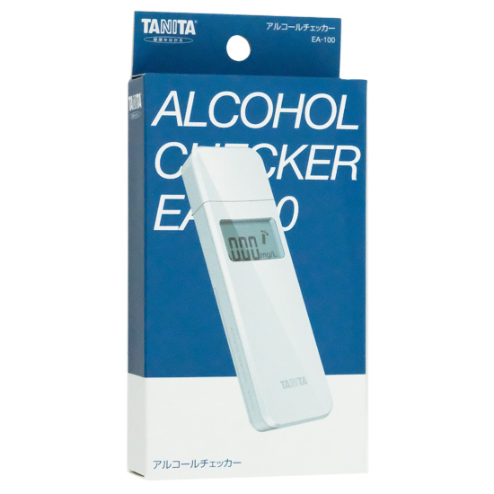 【新品】TANITA　アルコールチェッカー　EA-100E-WH　ホワイト