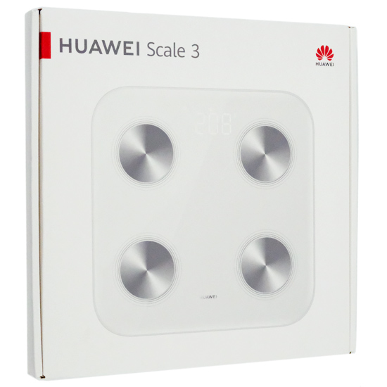 【新品】【新品訳あり(箱きず・やぶれ)】 HUAWEI　体組成計 HUAWEI Scale 3　エレガントホワイト
