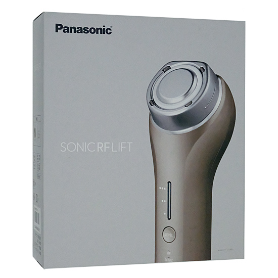 【新品】【新品訳あり(箱きず・やぶれ)】 Panasonic　美顔器 ソニック RF リフト　EH-SR75-N　ゴールド