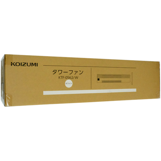 【新品】KOIZUMI　タワーファン　KTF-0562/W　ホワイト