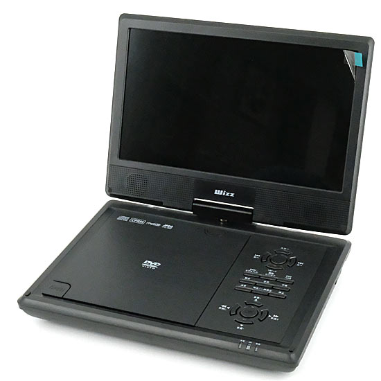 【新品】ダイニチ電子　10.1インチポータブルDVDプレーヤー Wizz　WPD-1064X