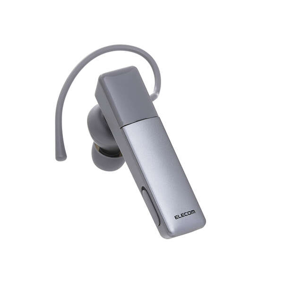 【新品】ELECOM　Bluetoothワイヤレスヘッドセット　LBT-HSC21MPGY　グレー