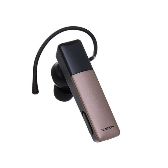 【新品】ELECOM　Bluetoothワイヤレスヘッドセット　LBT-HSC21MPBR　カッパー