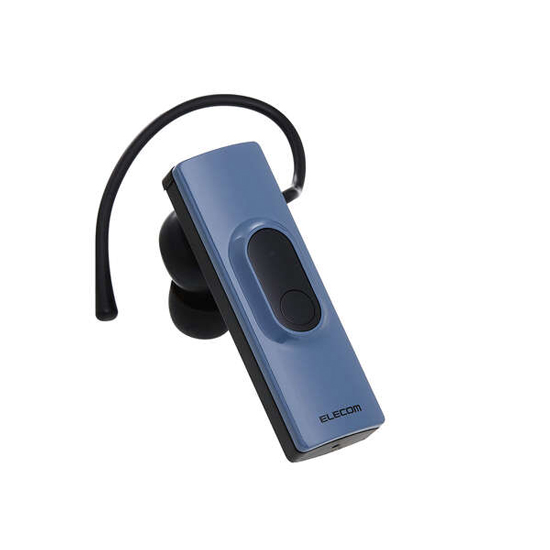 【新品】ELECOM　Bluetoothワイヤレスヘッドセット　LBT-HSC11MPBU　ブルー