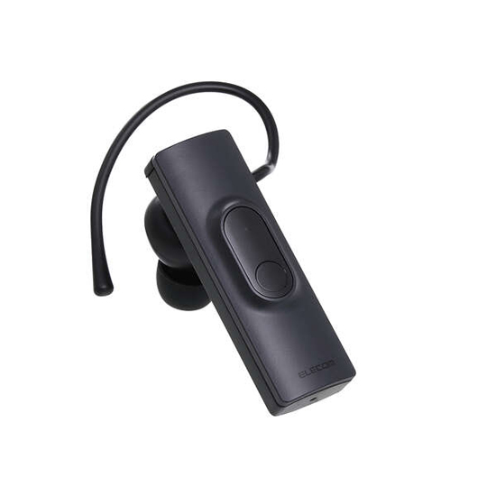 【新品】ELECOM　Bluetoothワイヤレスヘッドセット　LBT-HSC11MPBK　ブラック