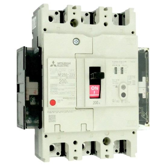 【新品】【新品(開封のみ・箱きず・やぶれ)】 三菱電機　ノーヒューズ遮断器　NF250-ZSV 3P 200A