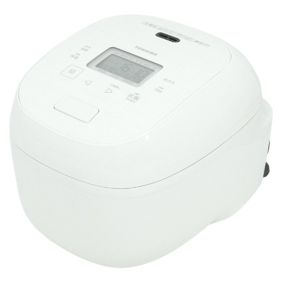【新品】TOSHIBA　真空IH炊飯器 5.5合炊き　RC-10RXB(W)　ミルキーホワイト
