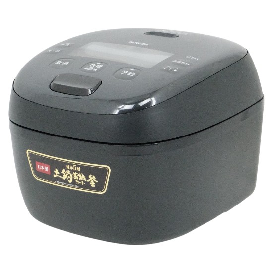 【新品】TIGER　圧力IHジャー炊飯器 炊きたて 5.5合炊き　JRI-T100-K　ブラック