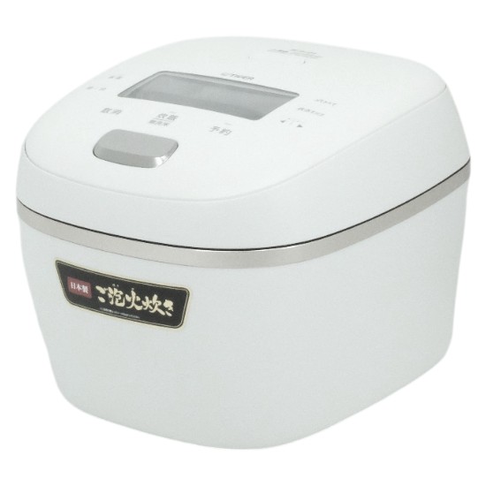 【新品】TIGER　圧力IHジャー炊飯器 炊きたて ご泡火炊き 10合炊き　JRI-S180-WO　オフホワイト