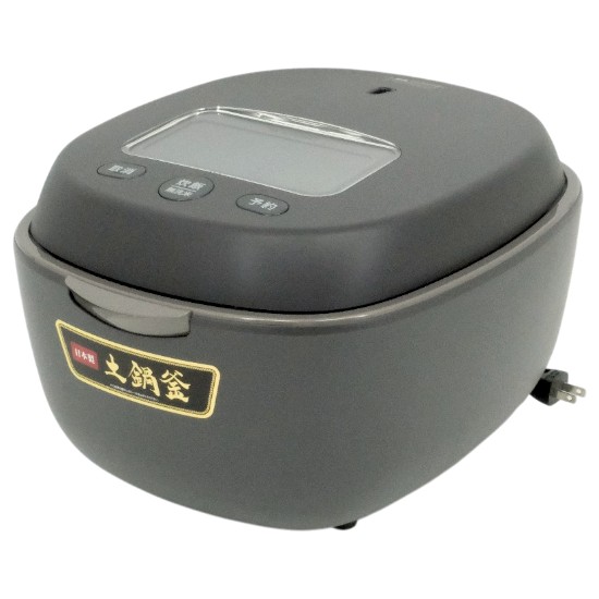 【新品】TIGER　土鍋圧力IHジャー炊飯器 土鍋ご泡火炊き 5.5合炊き　JRL-A100-KT　黒鳶