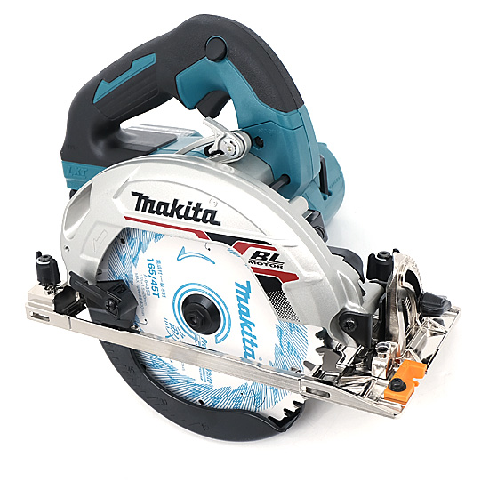 【新品】【新品(開封のみ・箱きず・やぶれ)】 マキタ　165mm 充電式マルノコ　HS631DGXS 青　ケースいたみ