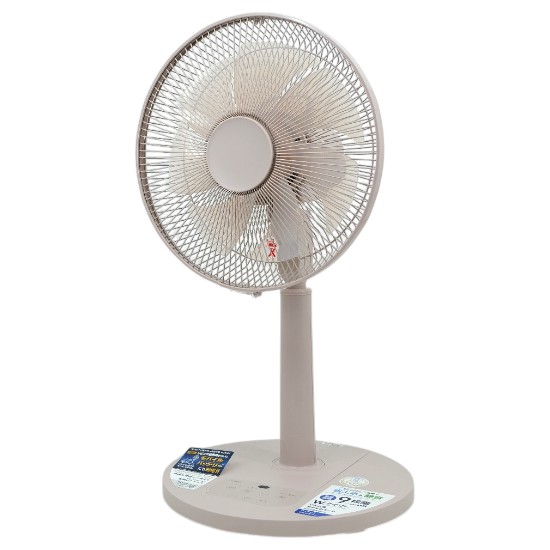 【新品】【新品(開封のみ)】 YAMAZEN　DCモーターリビング扇風機　RLX-CP030　グレージュ