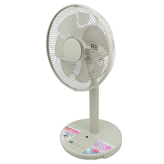 【新品】【新品(開封のみ)】 ユアサプライムス　リビング扇風機　YT-DS3431HFR(C)　ベージュ