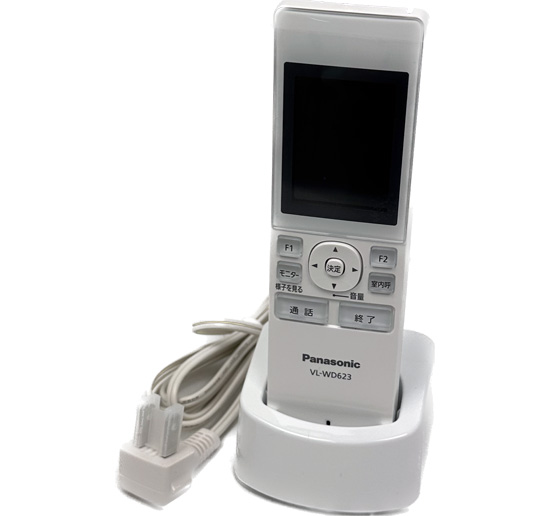 【新品】【新品(開封のみ)】 Panasonic　ワイヤレスモニター増設子機　VL-WD623