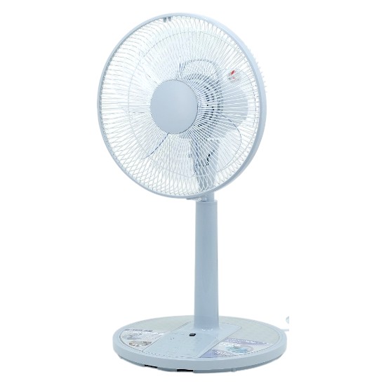 【新品】【新品(開封のみ)】 ユアサプライムス　リビング扇風機 YT-DH3420HFR(AH)　ブルーグレー