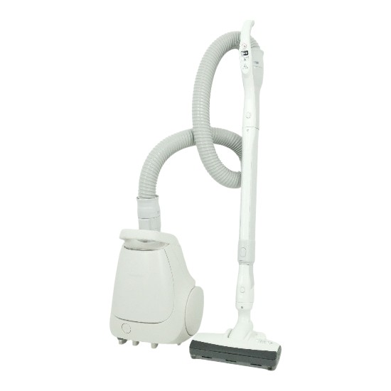 【新品】【新品(開封のみ)】 Panasonic　紙パック式キャニスター掃除機　MC-PJ24G-C　アイボリー