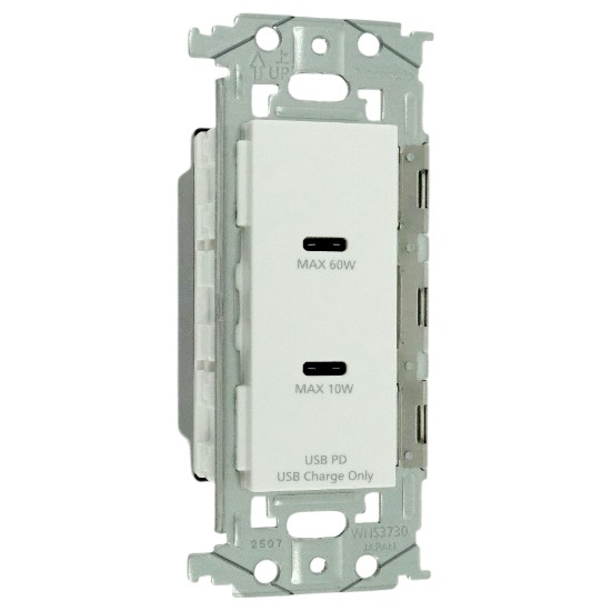 【新品】Panasonic　埋込充電用USBコンセント2ポート　WTL1488MW