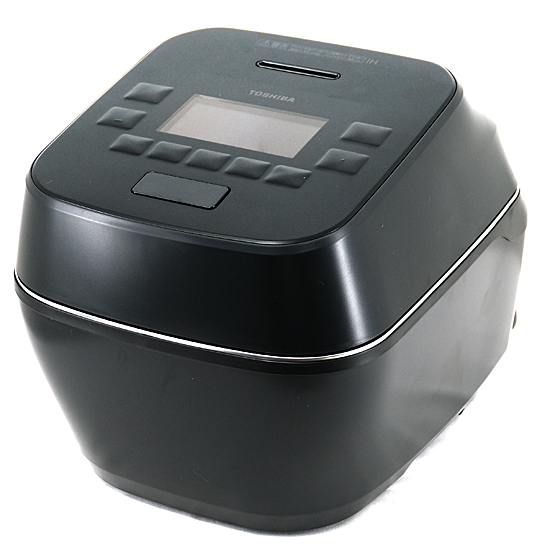 【新品】TOSHIBA　真空圧力IH炊飯器 5.5合炊き　RC-10SGA(K)　グランブラック