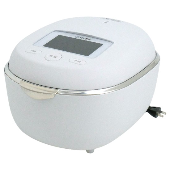 【新品】TIGER　土鍋圧力IHジャー炊飯器 土鍋ご泡火炊き 5.5合炊き　JRT-A100-WG　月白