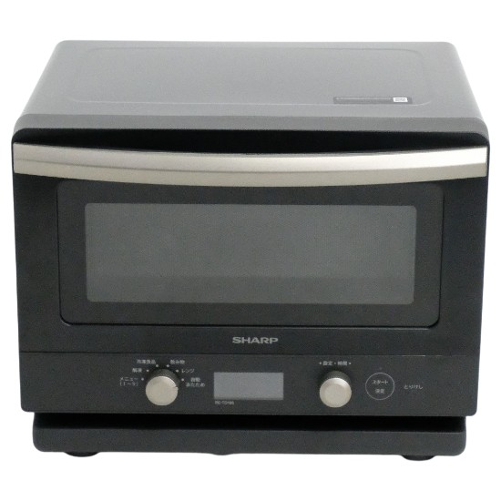 【新品】【新品(開封のみ)】 SHARP　単機能レンジ　RE-TD186-B　ブラック