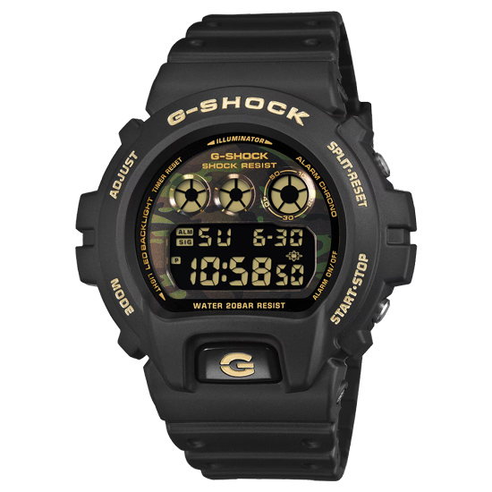 【新品】CASIO　腕時計 G-SHOCK BOLD CAMO Series CAMO AND GOLD　DW-6900CF-1JF