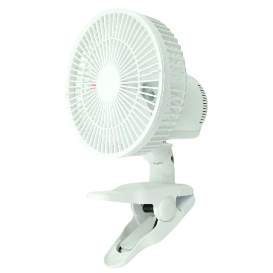 【新品】【新品(開封のみ)】 C:NET　クリップ扇風機 Brissa　BCLM170WH
