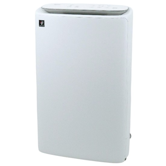 【新品】【新品(開封のみ)】 SHARP　加湿空気清浄機　KI-US50-W　ホワイト