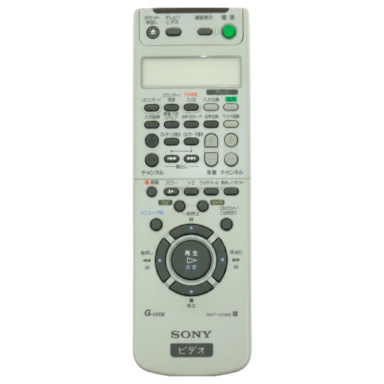 【新品】【新品(開封のみ)】 SONY　ダブルビデオ用リモコン RMT-V289B