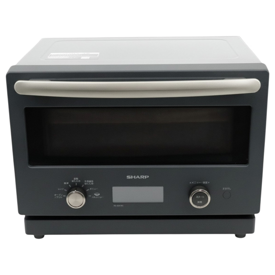 【新品】【新品(開封のみ)】 SHARP　オーブンレンジ 18L　RE-SD18C-B　ブラック