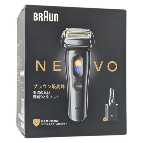 【新品】Braun　シルクシェーバー ブラウン NEVO　11010C　グラファイトダスク