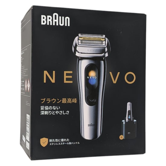 【新品】Braun　シルクシェーバー ブラウン NEVO　11000C　シルバー
