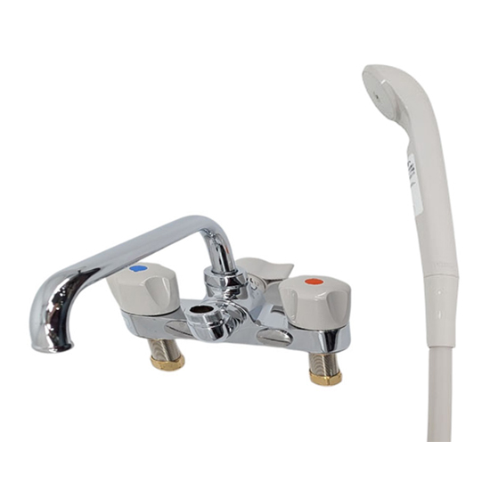 【新品】【新品(開封のみ)】 TOTO　2ハンドルシャワー水栓　TMS27C