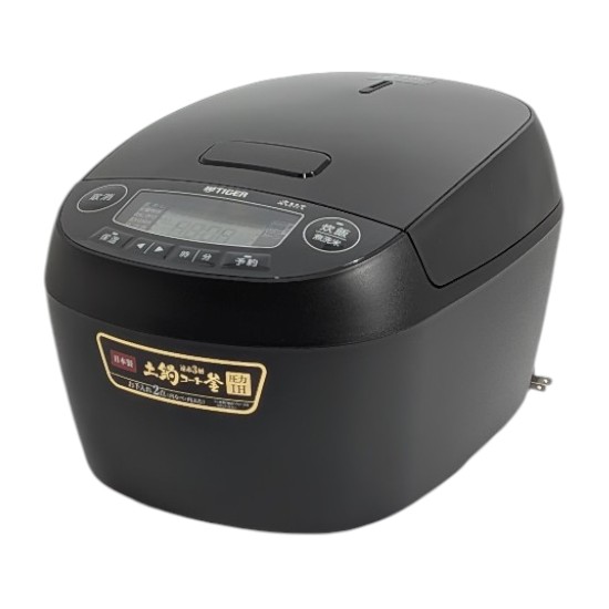 【新品】TIGER　圧力IHジャー炊飯器 炊きたて 10合炊き　JPV-M180-KG　グロスブラック