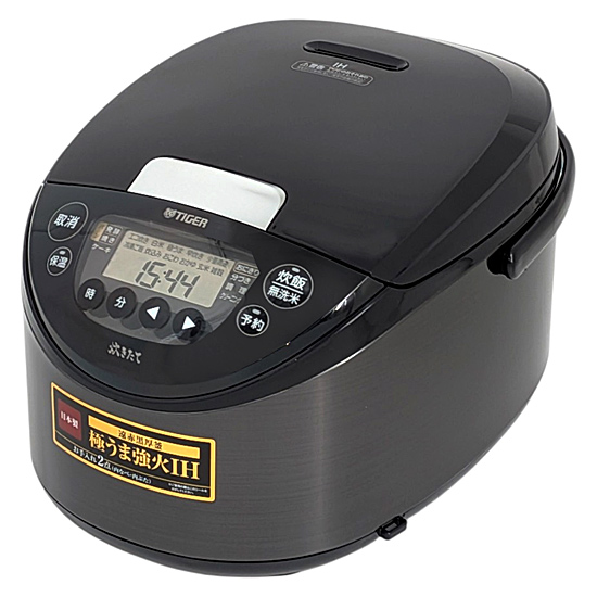 【新品】【新品(開封のみ)】 TIGER　IHジャー炊飯器 炊きたて 10合炊き　JPW-K180-KV　モーブブラック