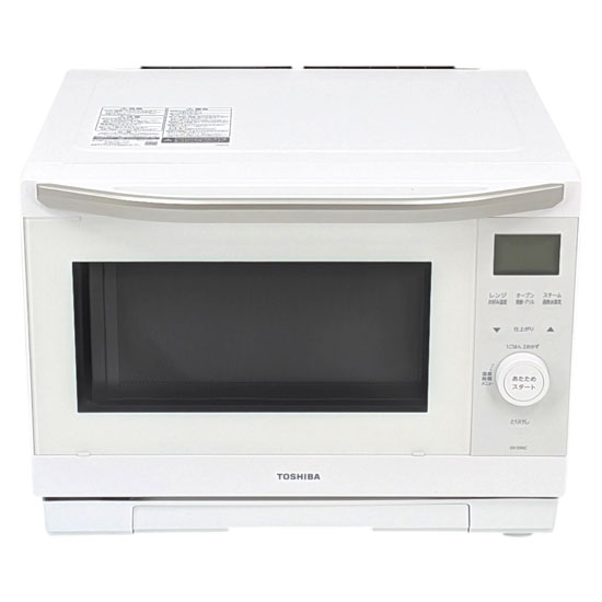 【新品】【新品(開封のみ)】 TOSHIBA　過熱水蒸気オーブンレンジ 石窯ドーム　ER-D90C(W)　ホワイト