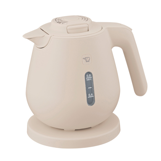 【新品】ZOJIRUSHI　電気ケトル 0.8L　CK-DC08-CM　ライトベージュ