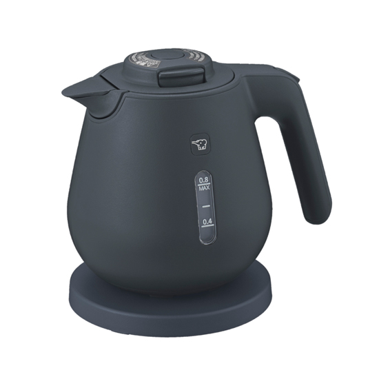 【新品】ZOJIRUSHI　電気ケトル 0.8L　CK-DC08-BM　ソフトブラック