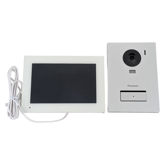 【新品】Panasonic　テレビドアホン 3-7タイプ(電源コード式) 外でもドアホン　VL-SVE720KS