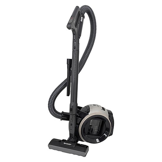 【新品】【新品(開封のみ)】 SHARP　遠心分離サイクロン掃除機　EC-U100-N　ゴールド