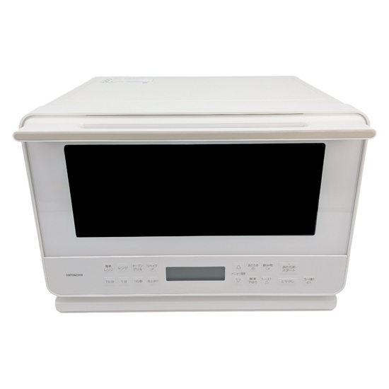 【新品】【新品(開封のみ)】 HITACHI　過熱水蒸気オーブンレンジ 27L ヘルシーシェフ　MRO-S7E(W)　ホワイト