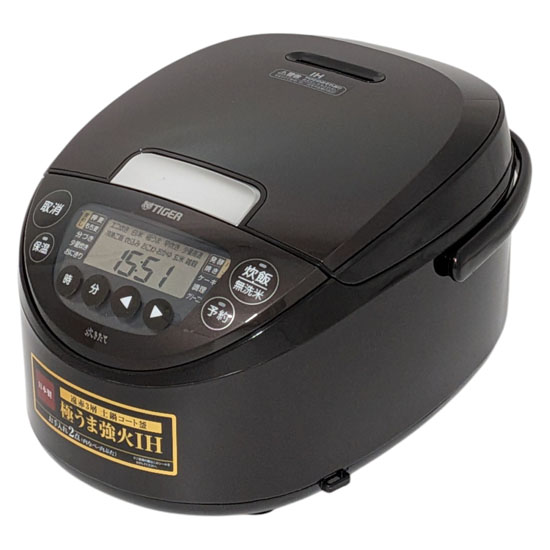 【新品】【新品(開封のみ・箱きず・やぶれ)】 TIGER　IHジャー炊飯器 炊きたて 5.5合炊き　JPW-J100-KP　パールブラック