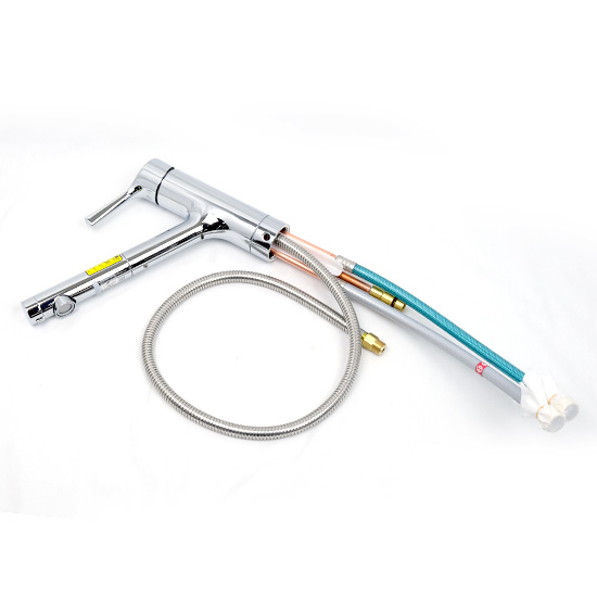 【新品】【新品(開封のみ・箱きず・やぶれ)】 TOTO　キッチン用 台付シングル混合水栓 寒冷地用　TKS05305ZA