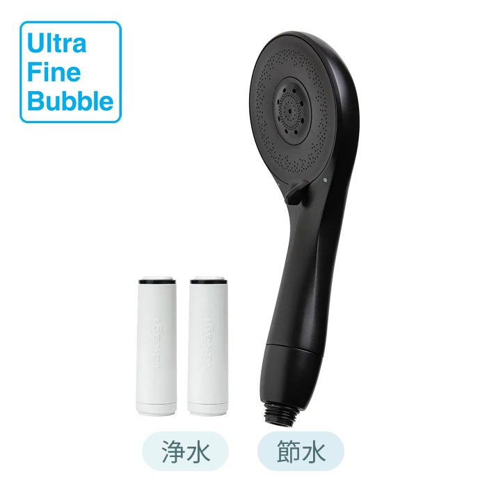 【新品】タカギ　シャワーヘッド キレイストシャワー　JS460BKH　ブラック