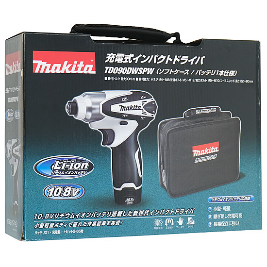 【新品】マキタ 充電式インパクトドライバー TD090DWSPW