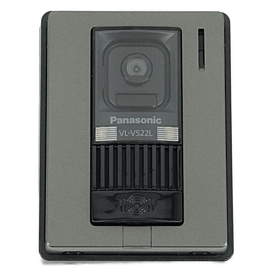 【中古】Panasonic　カラーカメラ玄関子機 VL-V522L-S　未使用