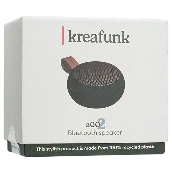 【中古】KREAFUNK　ワイヤレススピーカー aGO II　KF-0107　シェイディーグリーン